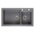 Zlewozmywak Reginox AMSTERDAM 25 GREY SILVERY + GRATIS